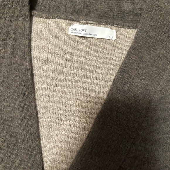 Oak + Fort oversized cardigan - Picture 5 of 5